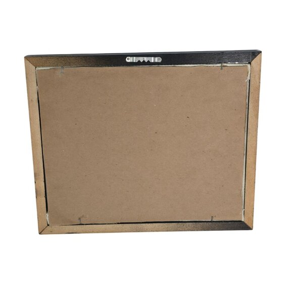 Sundance Tish Cassandra Needlepoint Canvas DeGrazia Girl Sewing Framed Completed - Picture 9 of 12